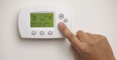 Digital thermostat installation with precise temperature programming in Waltham, MA