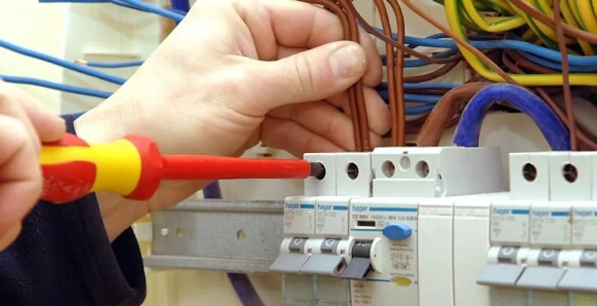 electrician services performing professional electrical panel wiring and connections in Waltham, MA
