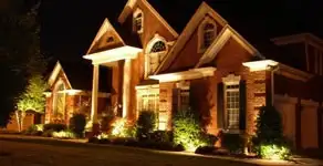 electrician services providing professional exterior electrical lighting in Waltham, MA