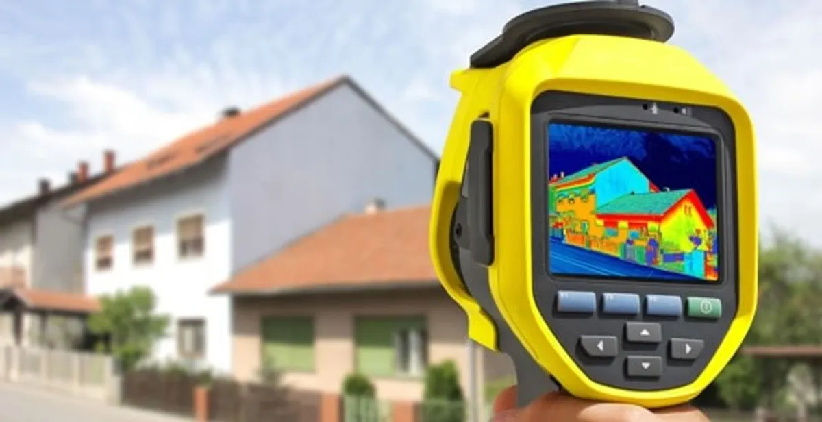 home energy audit service performing exterior thermal inspection to identify energy loss in Waltham, MA